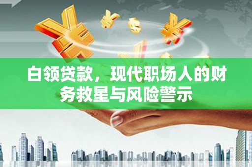 镇宁白领贷款，现代职场人的财务救星与风险警示