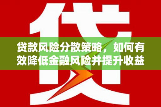 镇宁贷款风险分散策略，如何有效降低金融风险并提升收益