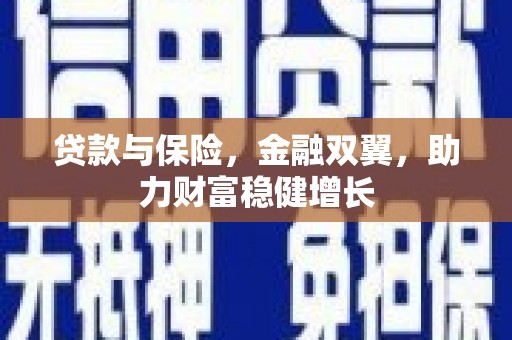 镇宁贷款与保险，金融双翼，助力财富稳健增长