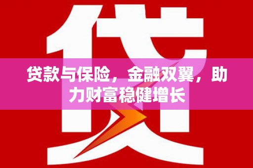镇宁贷款与保险，金融双翼，助力财富稳健增长