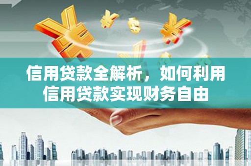 镇宁信用贷款全解析，如何利用信用贷款实现财务自由