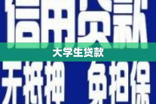 镇宁大学生贷款